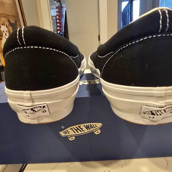 Vans Slip-On Reissue 98 Black White VN000CSEBA2 Men's Size 13 Skate Shoes NEW - Picture 7 of 11